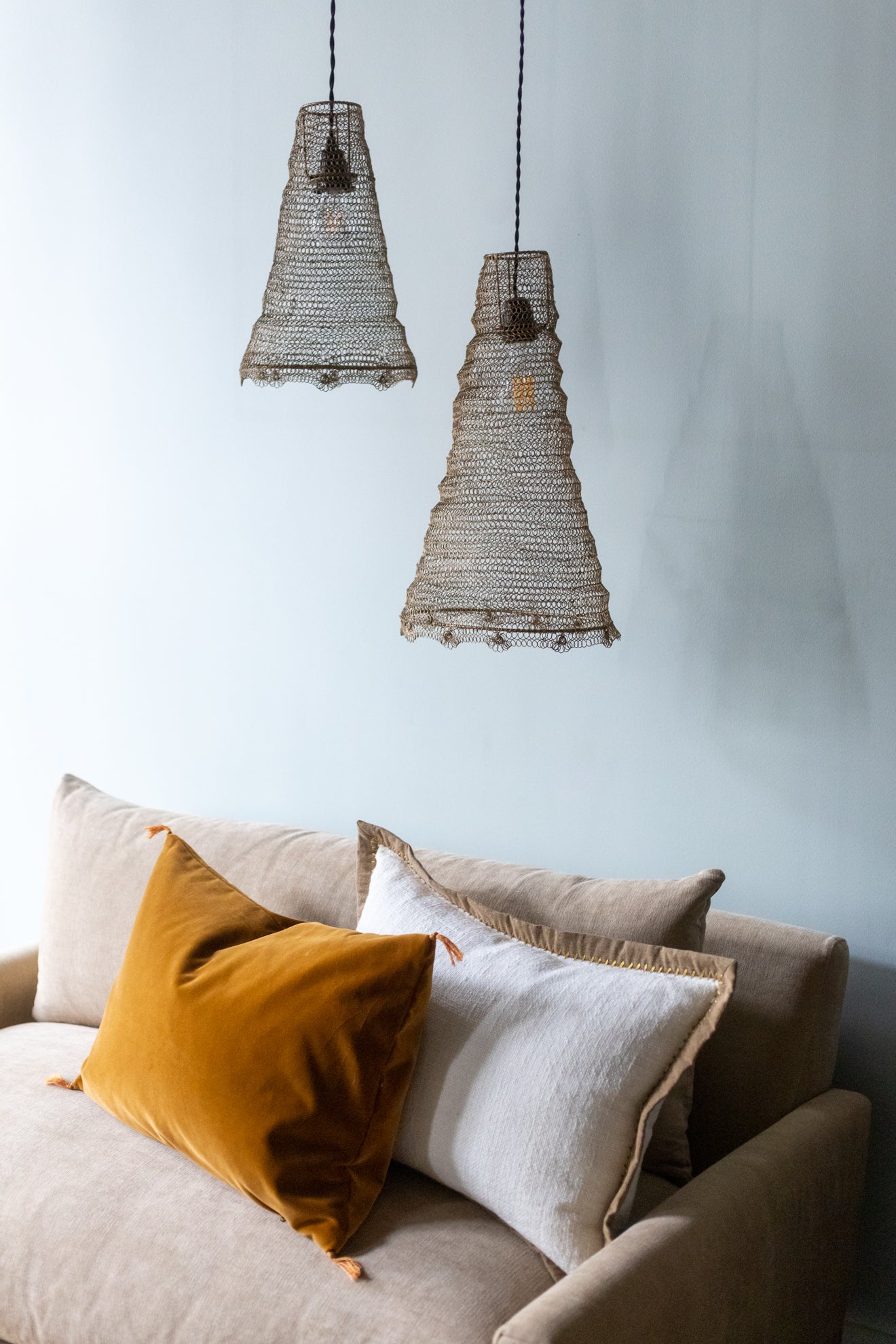 Khadi Gold Cushion Cover