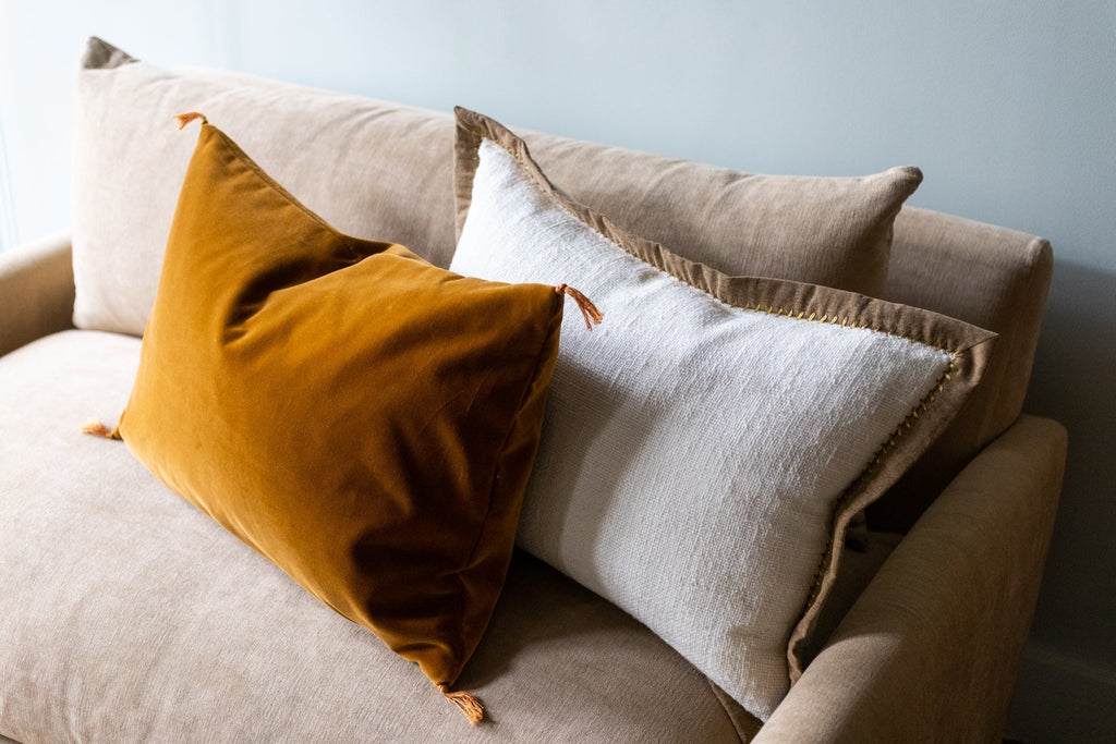 Khadi Gold Cushion Cover
