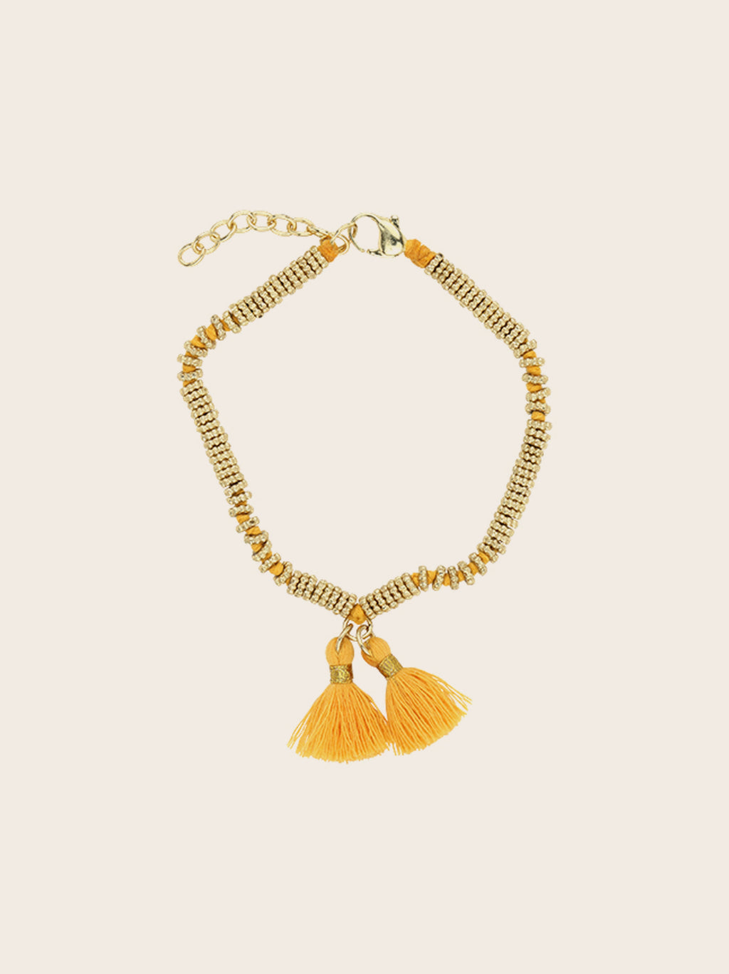 Double tassel bracelet