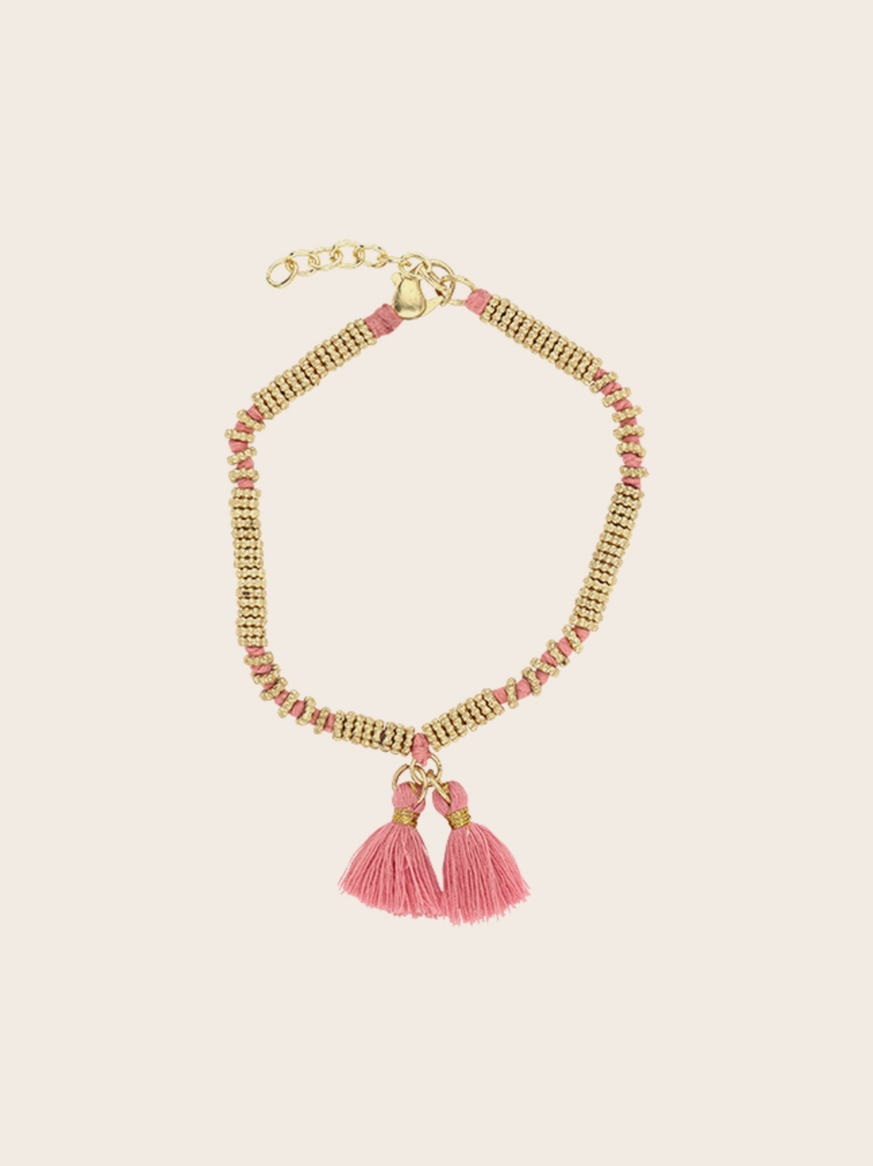 Double tassel bracelet