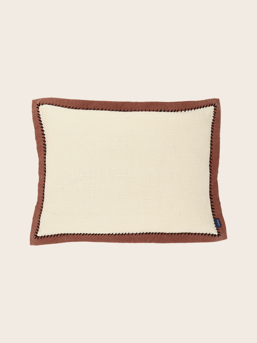 Khadi Black Cushion Cover