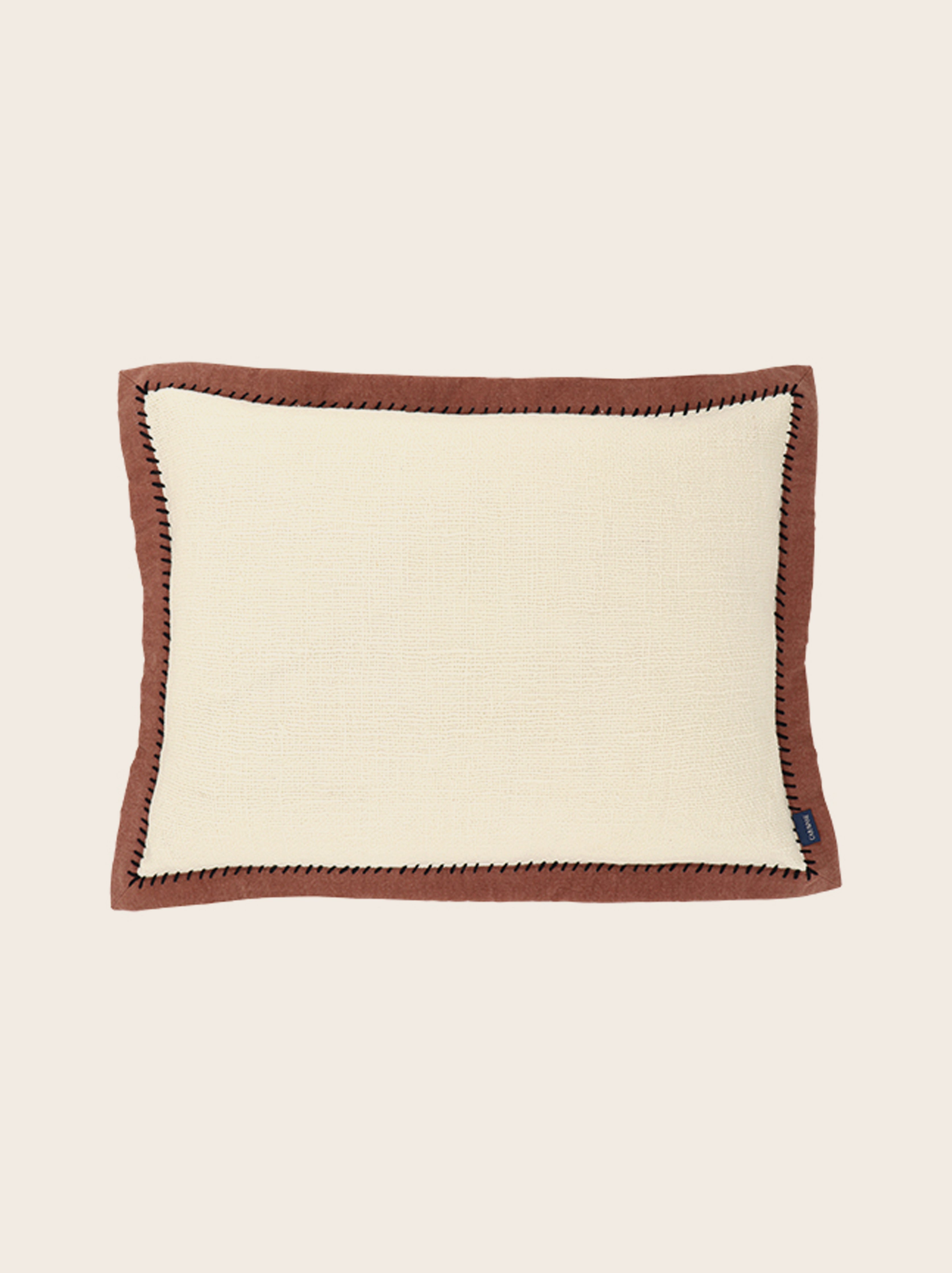 Khadi Black Cushion Cover