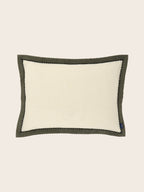 Khadi Black Cushion Cover