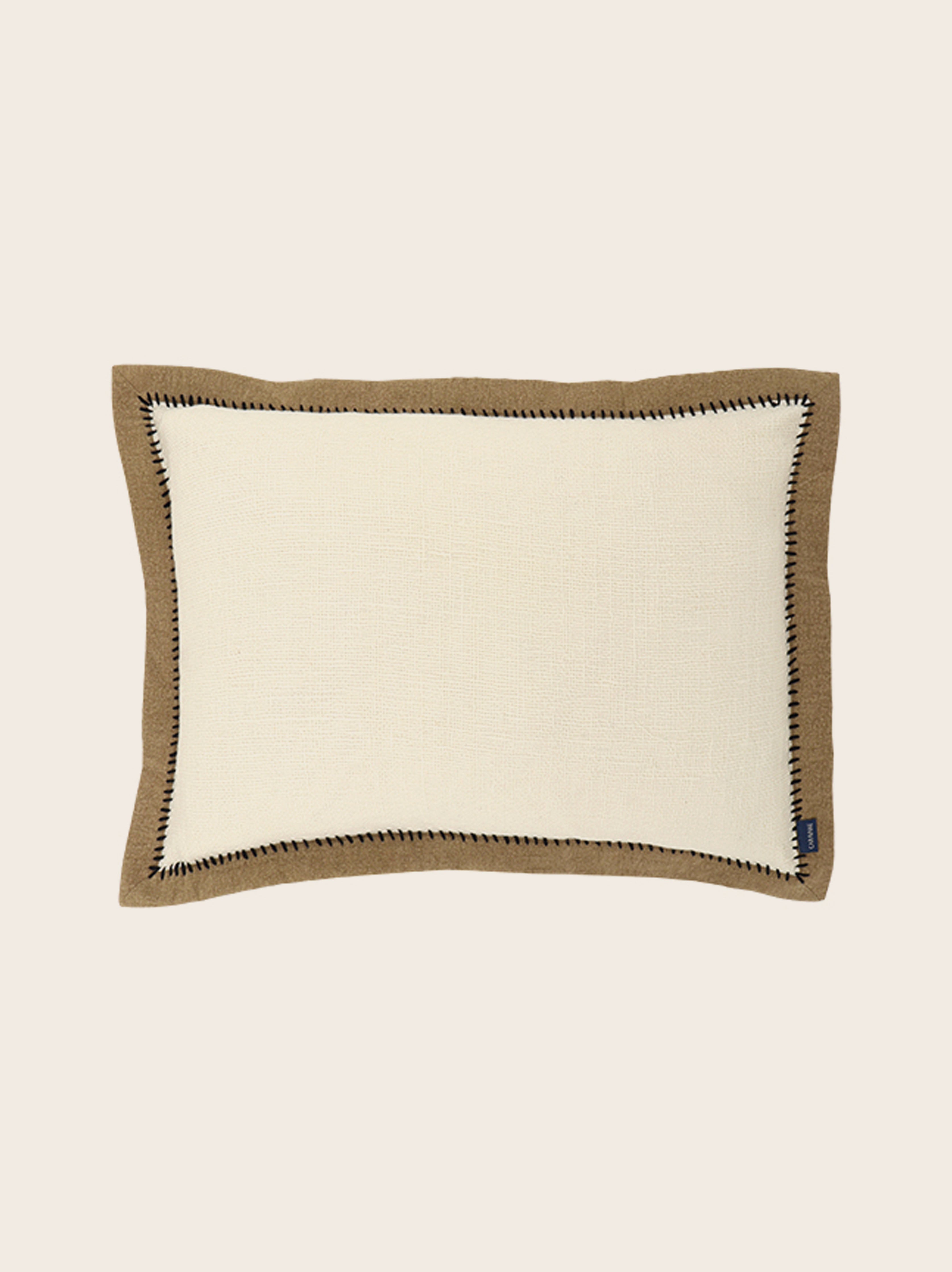 Khadi Black Cushion Cover