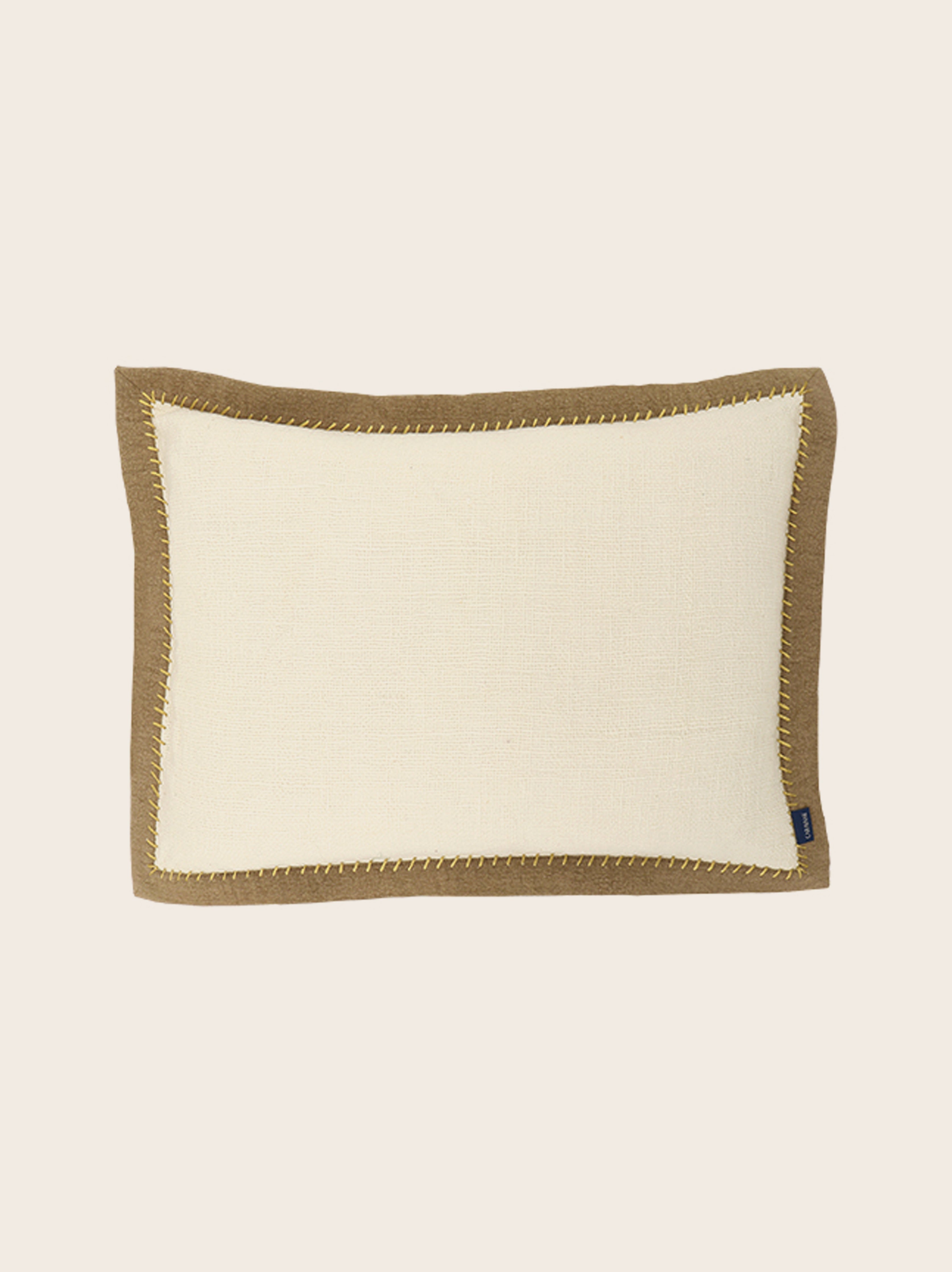 Khadi Gold Cushion Cover