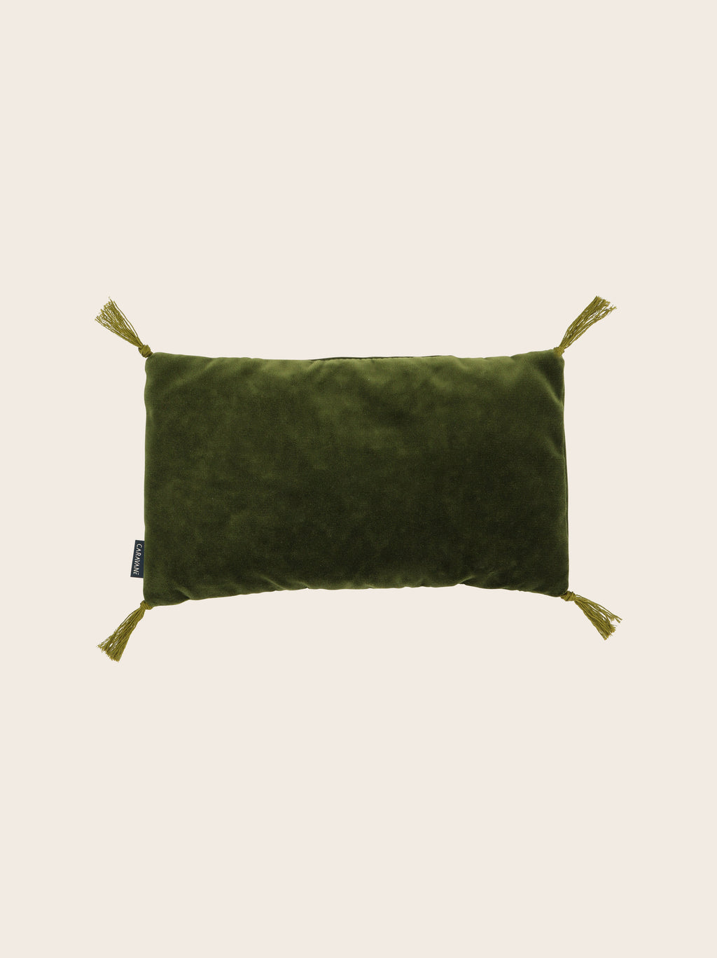 Cherry pits in cotton velvet