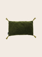 Cherry pits in cotton velvet