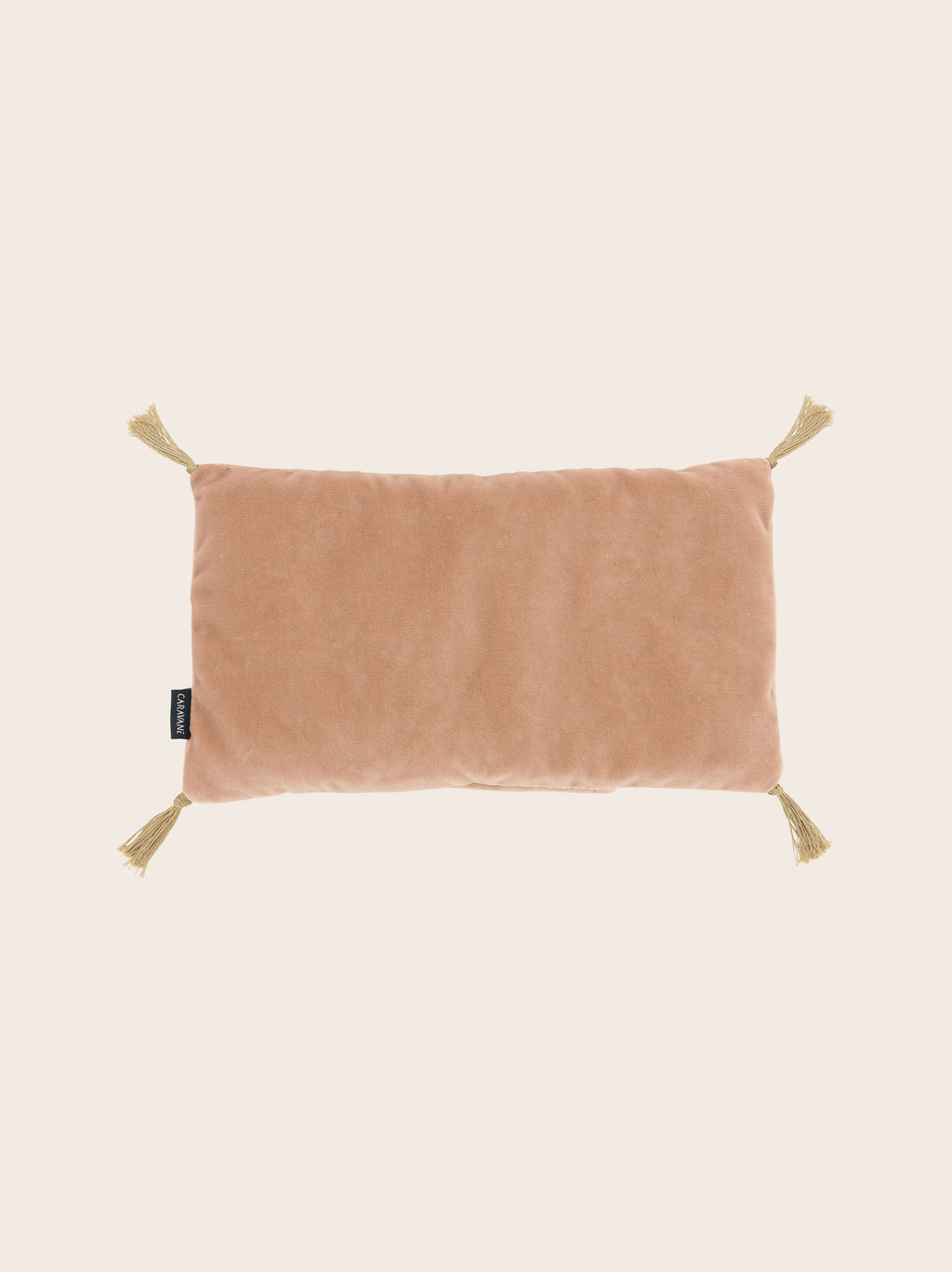 Cherry pits in cotton velvet