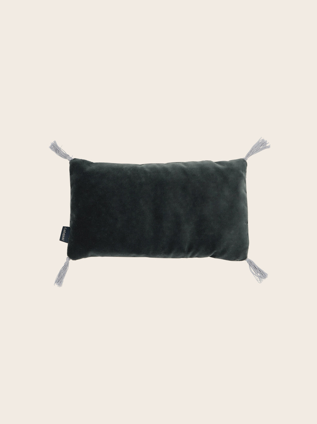 Cherry pits in cotton velvet