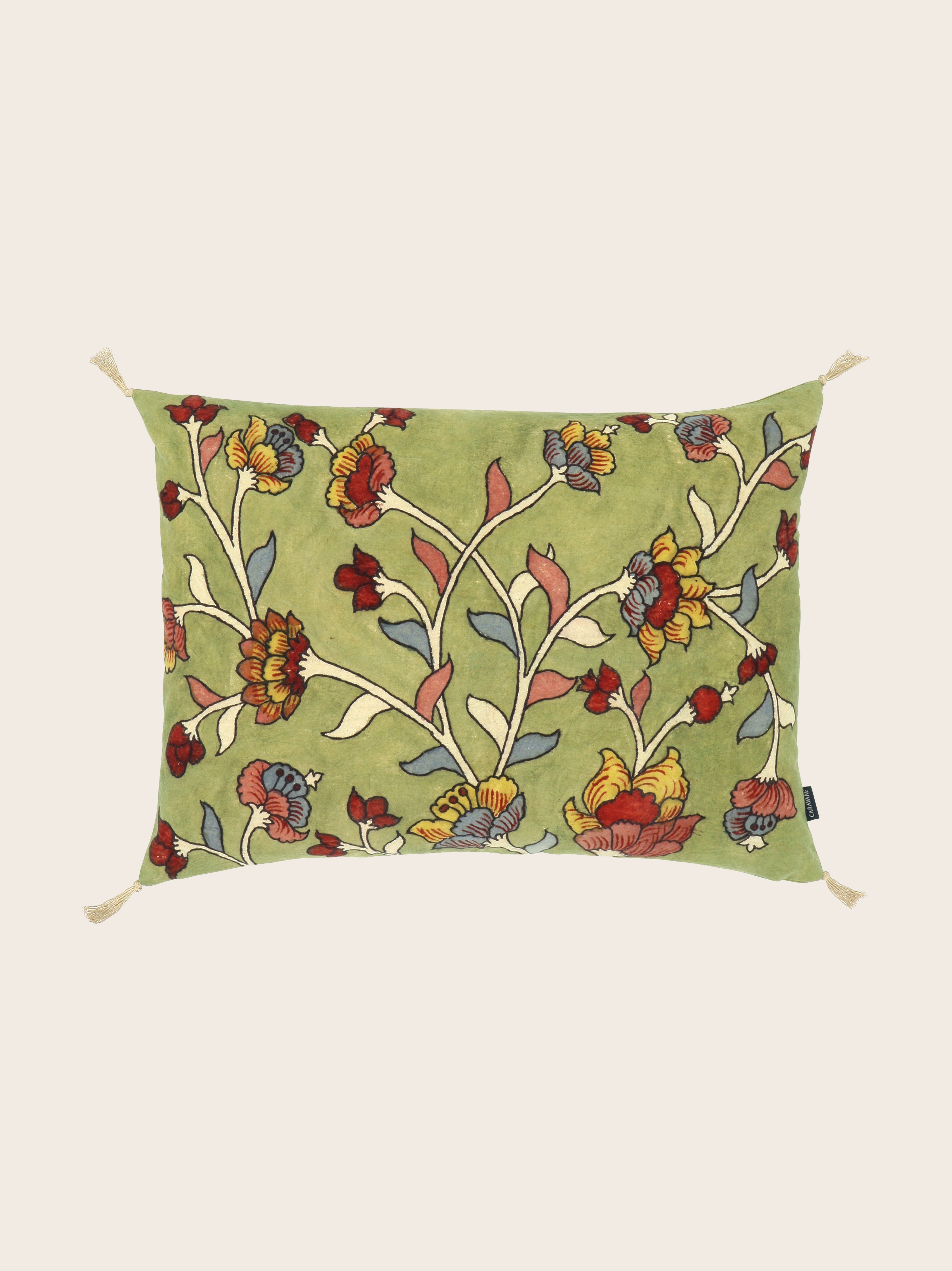 Kalamkari cushion cover