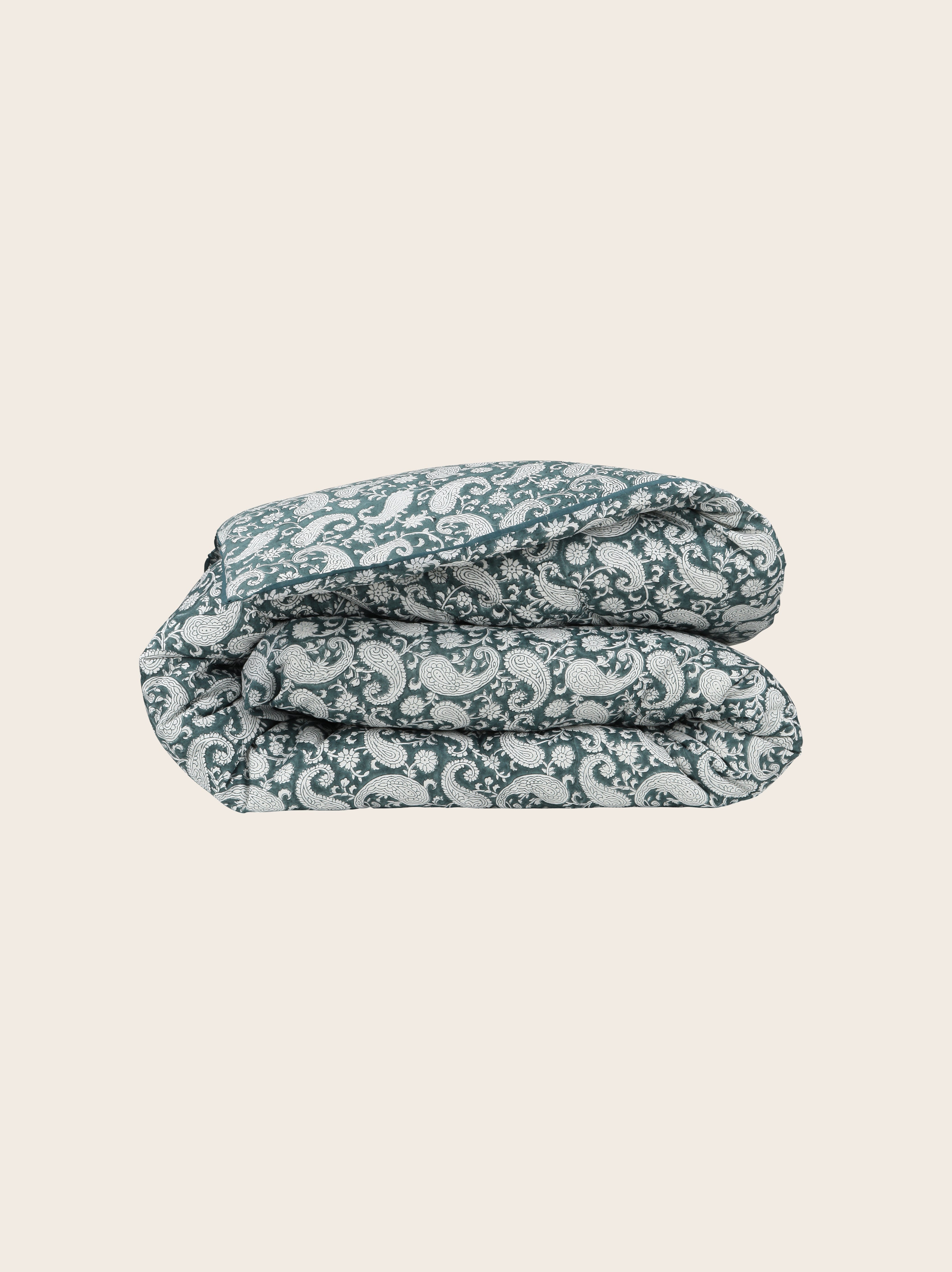 Organic Paisley Duvet Cover