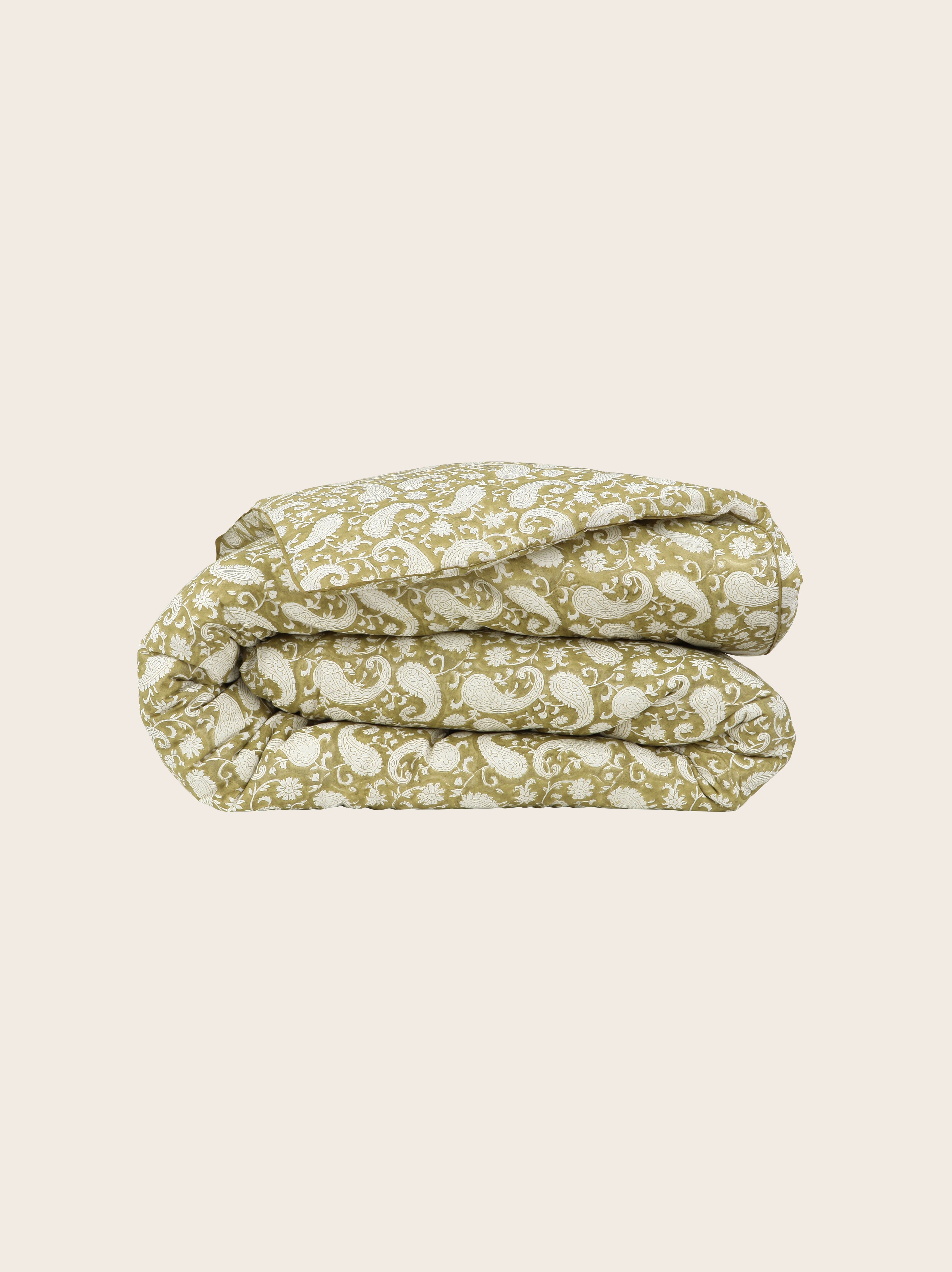 Organic Paisley Duvet Cover
