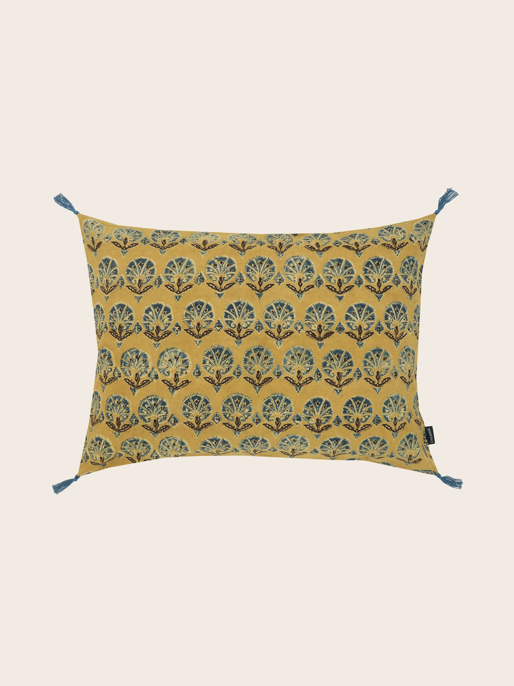 Ajrak cushion cover