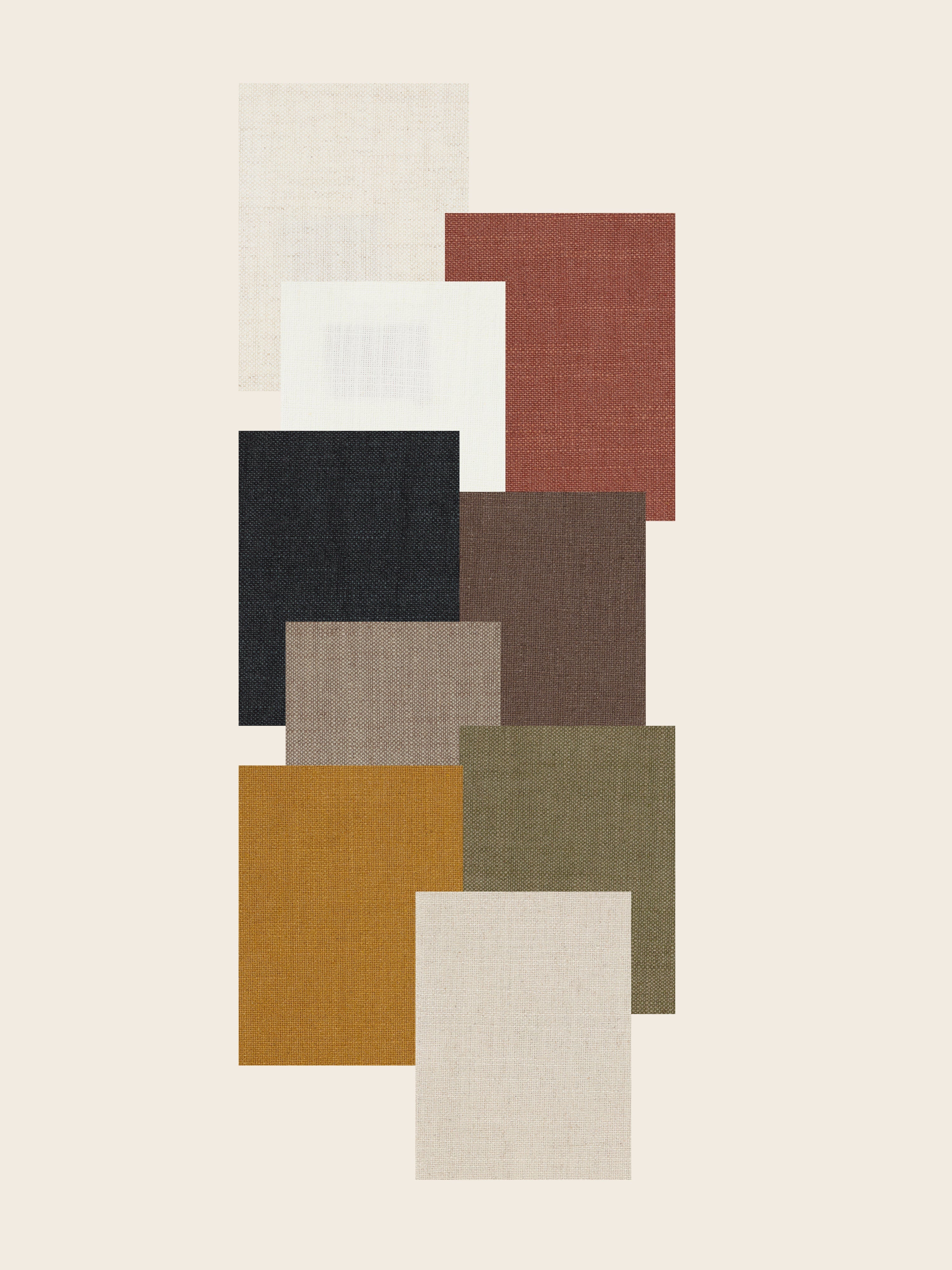 Sienna fabric sample