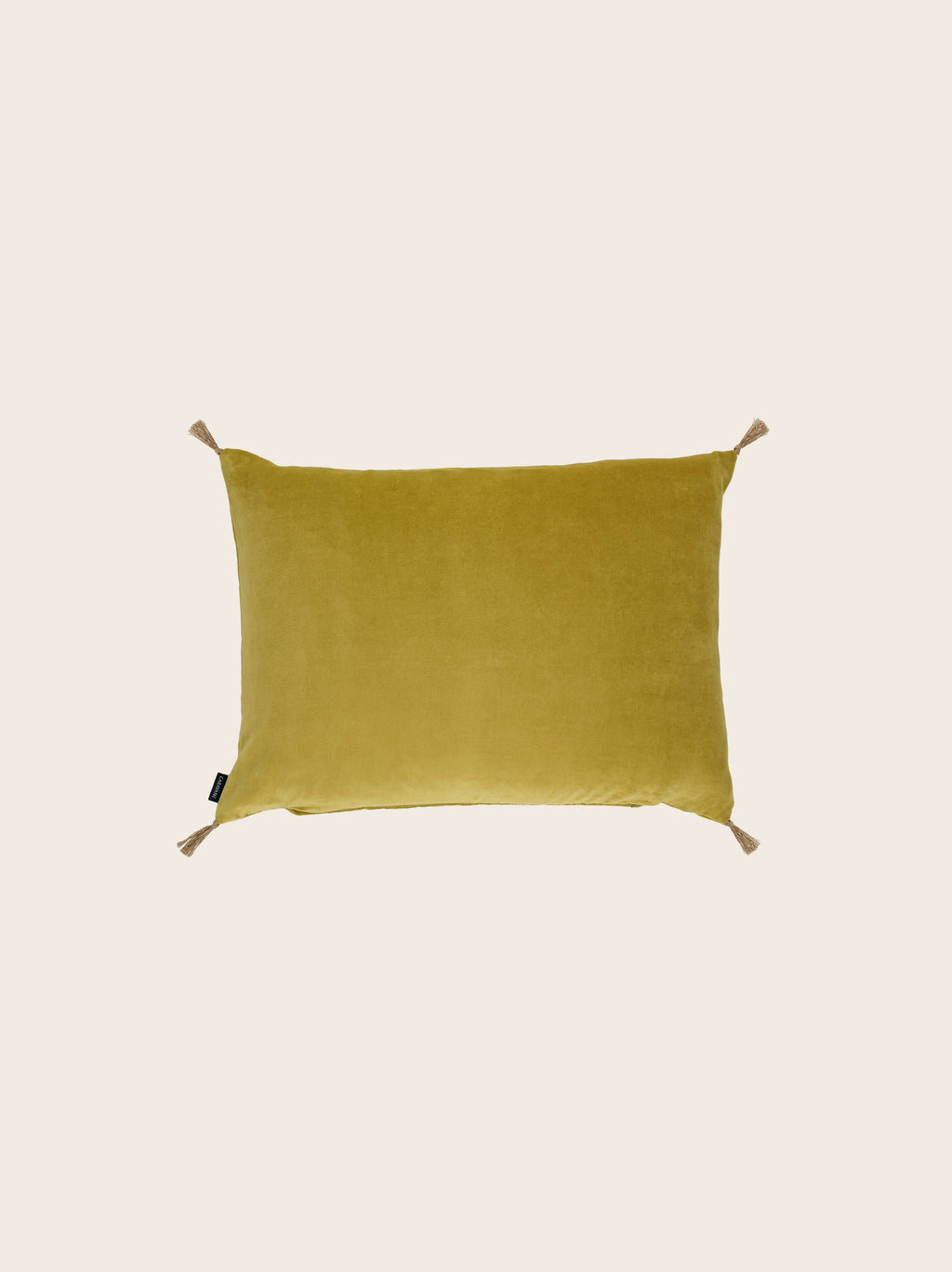 Washed velvet cushion cover