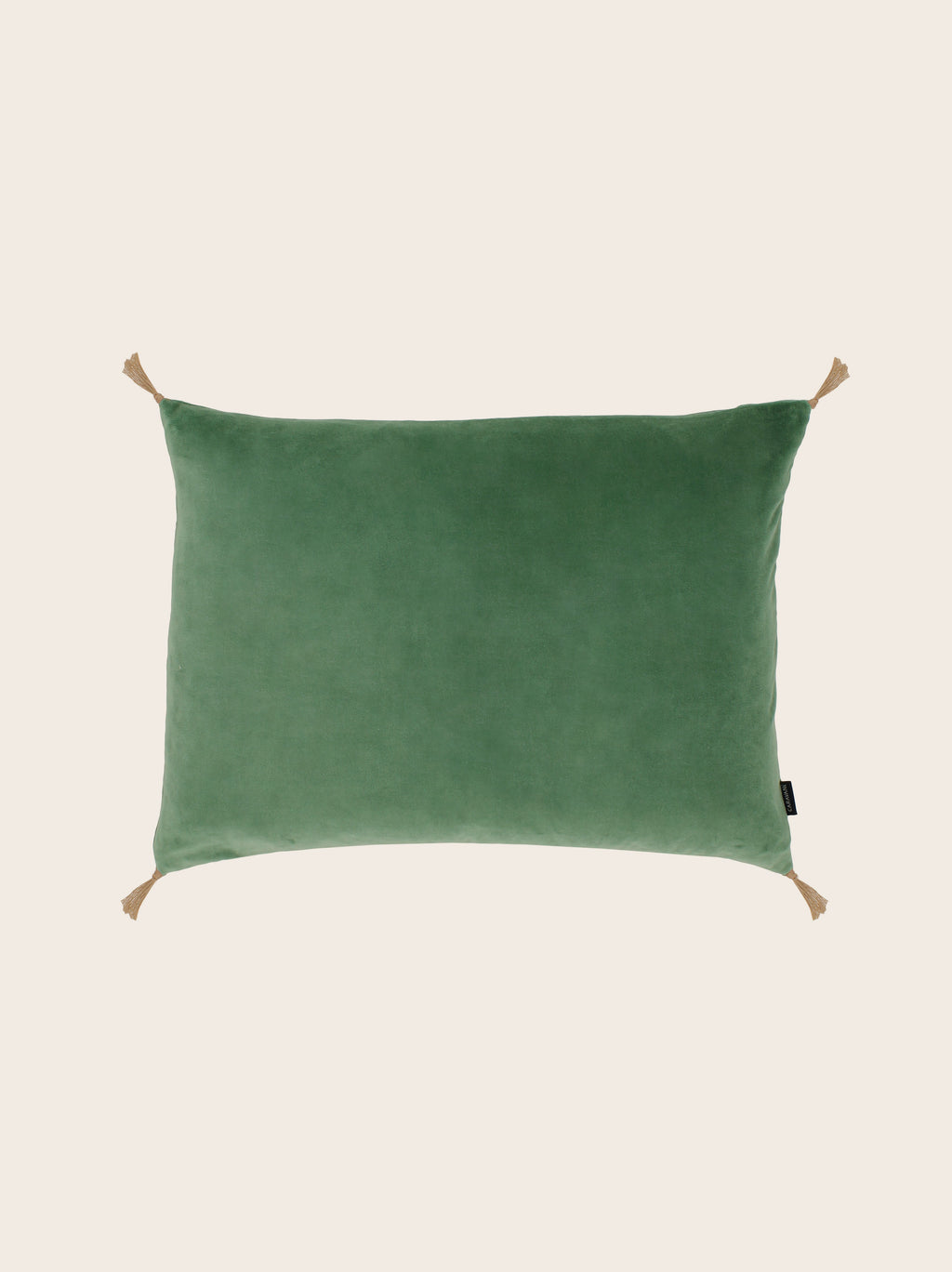 Washed velvet cushion cover