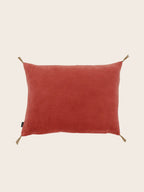 Washed velvet cushion cover