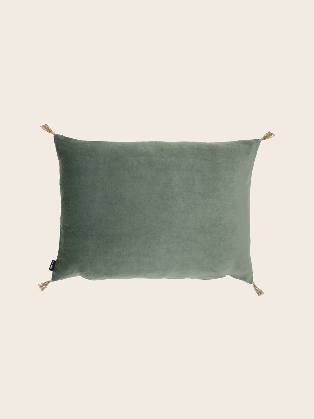 Washed velvet cushion cover