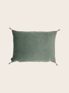 Washed velvet cushion cover