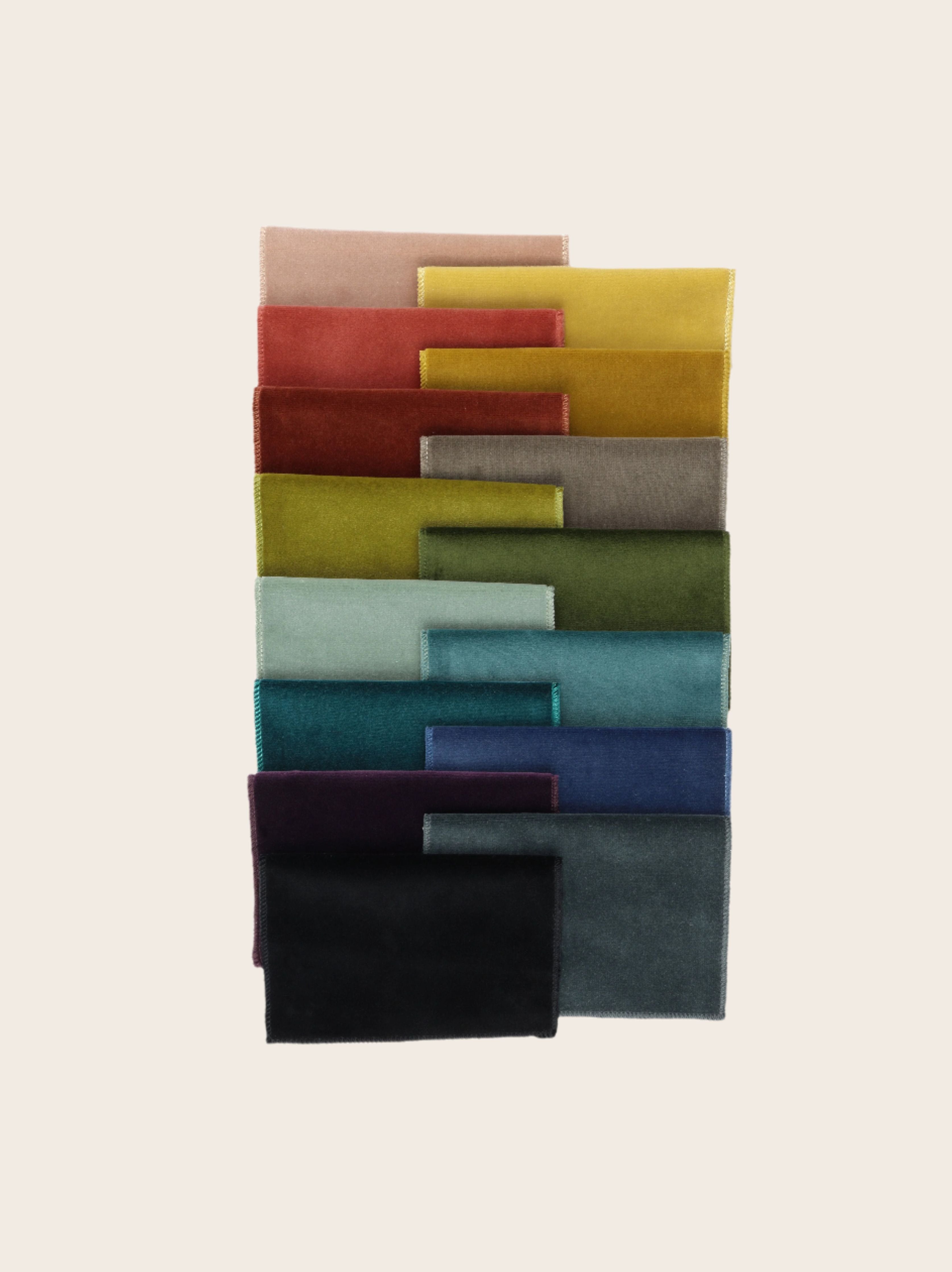 Smooth fabric sample